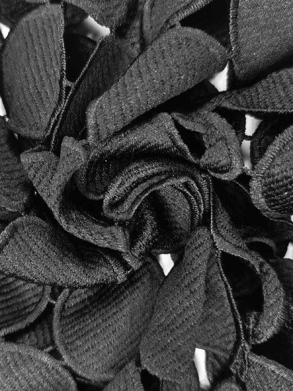 OceanusSwim – wholesale Pants – Women's – High Waisted Wide Leg Hollow Polka Dot Solid Color Pants Trousers8