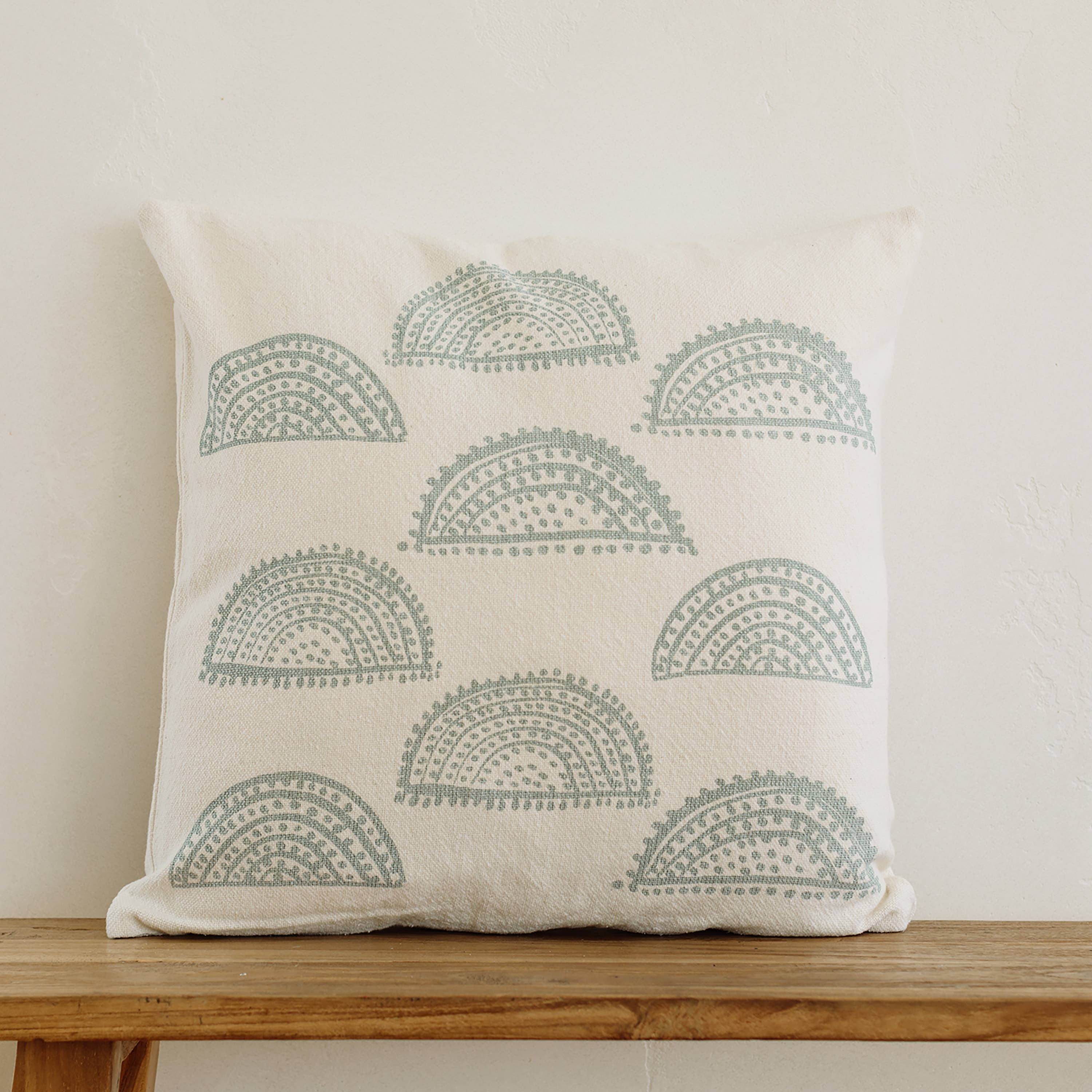 NAKI & SSAM INC. - Wholesale Throw Pillow Cover - Meraki Collection 20in. Square Gond Art Inspired Small23