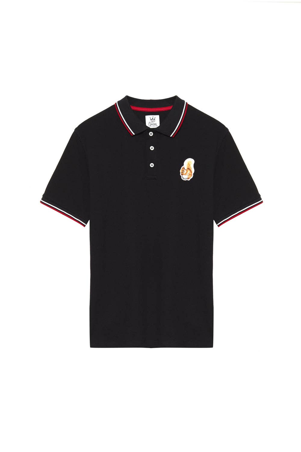 Queens Country club – Großhandel Poloshirt – Herren – Herren-Poloshirts mit Eichhörnchen-Logo2