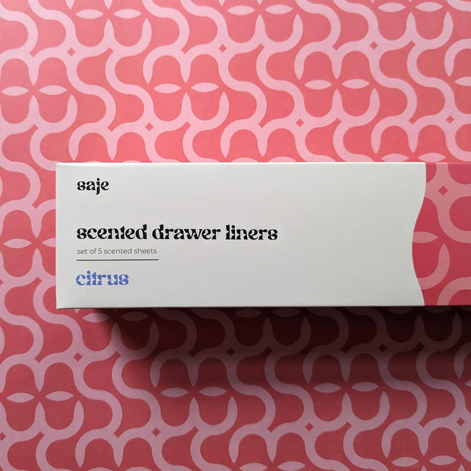 Robert Frederick Ltd - Wholesale Ladevoering - Saje Geparfumeerde Ladevoering - Set van 5 Citrus0