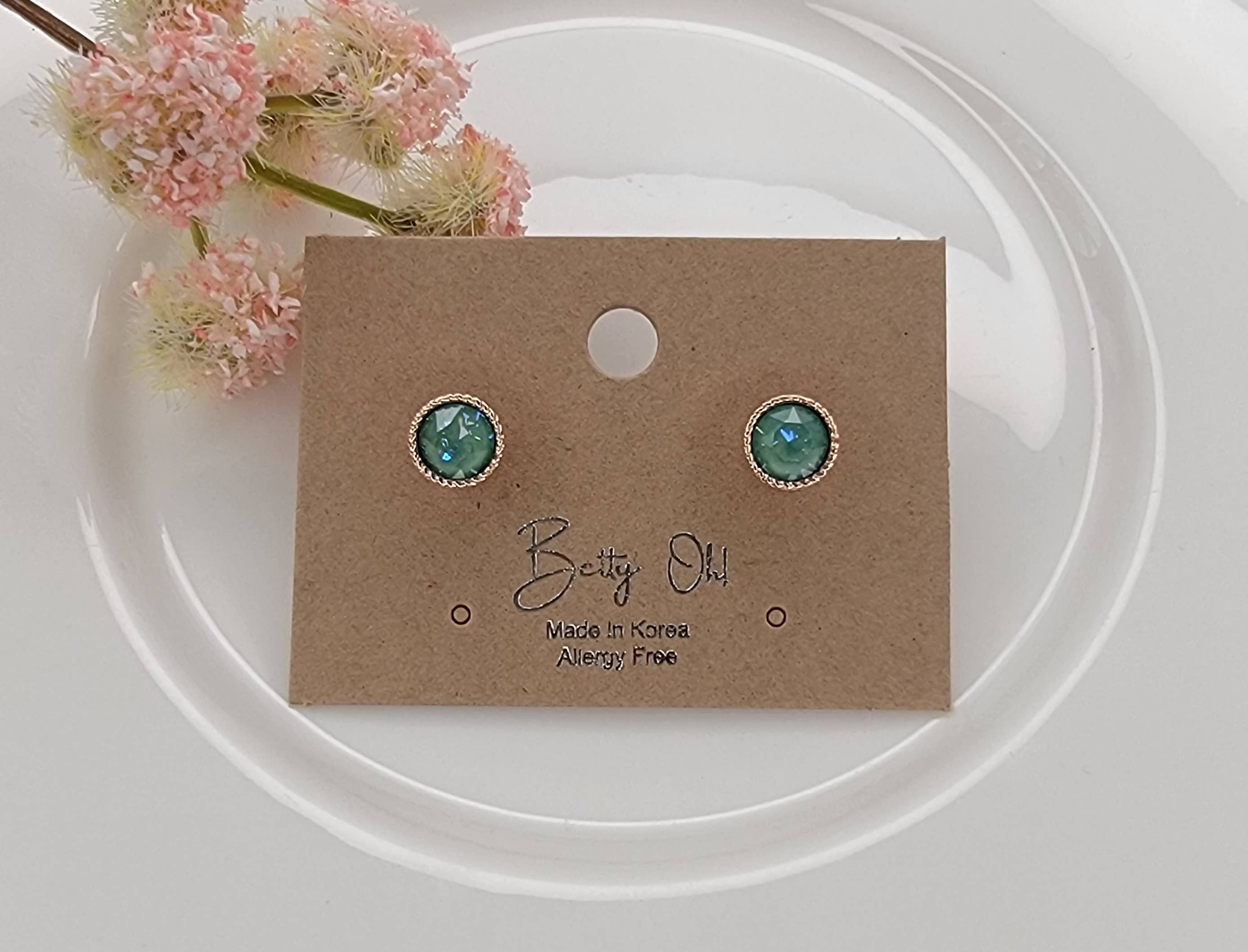 BETTYOH INC - Wholesale Stud/Post Earrings - SWAROVSKI ELEMENT STUD EARRINGS.8