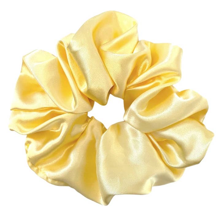 LEMON - Chouchou en soie de mûrier pour la vente par Beyond Scrunchies