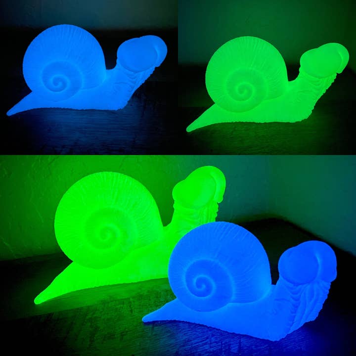 NumanPrints - Vente Cadeau amusant/original - Pénis Snail Garden Dick Glow The Dark Fucktopus2