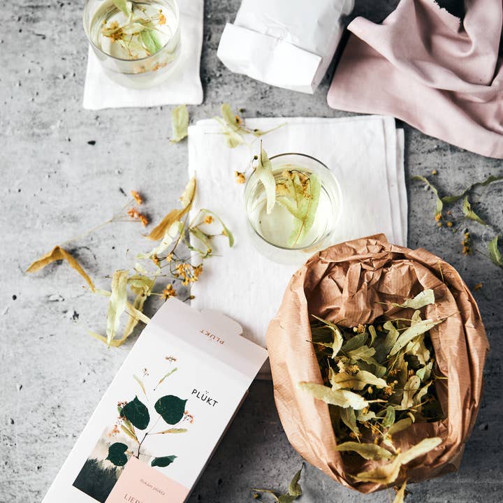 Plūkt - Wholesale Health/Detox Tea - Linden Tea - honey tea, certified organic Nordic herbal tea6