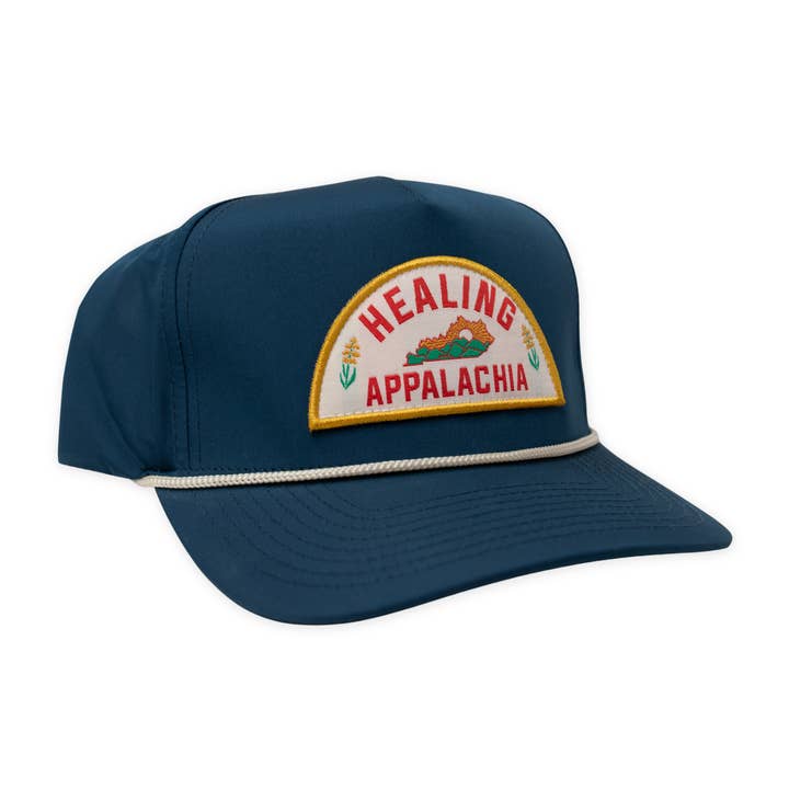 Healing Appalachia Tech Hat (Navy) for wholesale by New Frontier