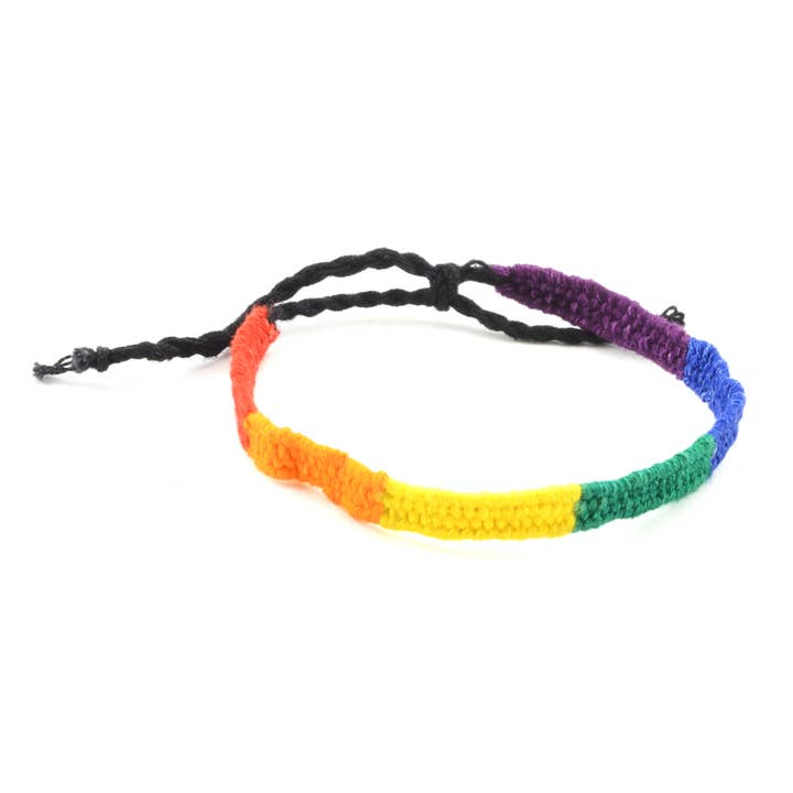Lucia's Imports - Wholesale Geweven/gevlochten armbanden - Armband Rainbow San Antonio5
