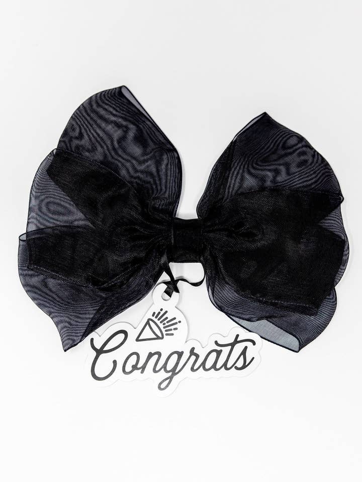 Bottle Bow + Gift Tag™ - Megafoon gefeliciteerd voor wholesale door Wrapido!