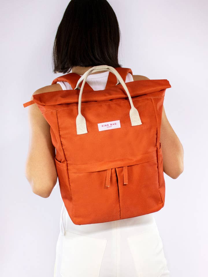 Burnt Orange | Rucksack „Hackney“ 2.0 | Medium für den Großhandel von Kind Bag