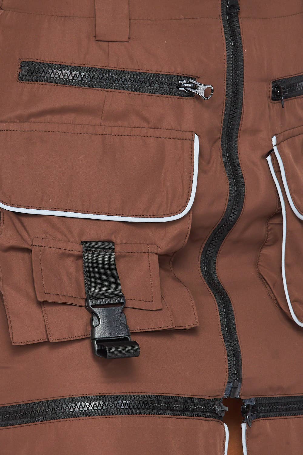 Hot & Delicious - Wholesale Rok - Dames - Midi minirok met cargozak en ritssluiting voor overdag en's avonds (HDS30508)4