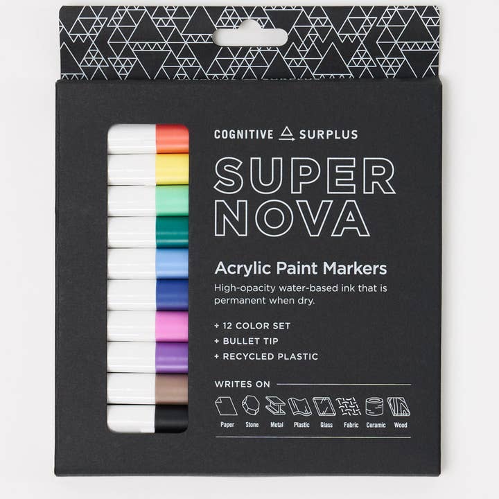 Cognitive Surplus - Wholesale Pen - Supernova Acrylstiften (Pak van 12) (Doos van 6)