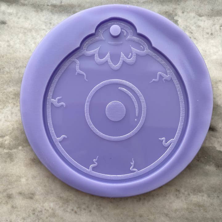 Eyeball Bauble Christmas Tree Decoration Silicone Mould for wholesale by EllaRaeMouldsVinyls