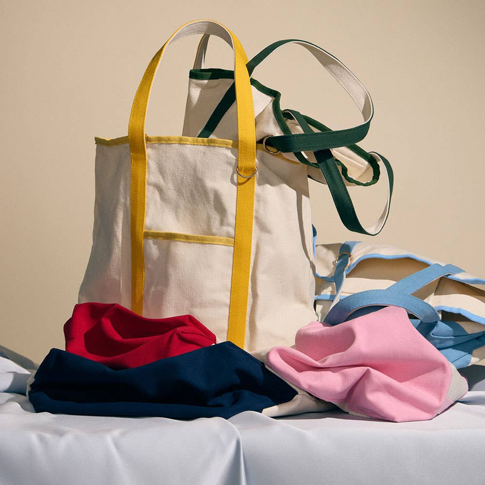 Sensibling Corp. - Wholesale Tote Bag - Women's - Large Multi Classic Canvas Tote Bag
4