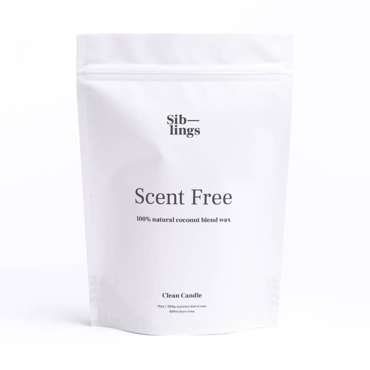 Unscented Candle Refill, 10 oz for wholesale by Siblings