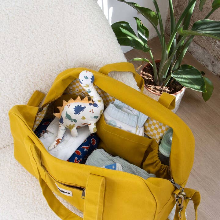 Basile Saffron Diaper Bag and other Purchase Wholesale stroller bag. Free Returns & Net 60 Terms on Faire trending on Faire.