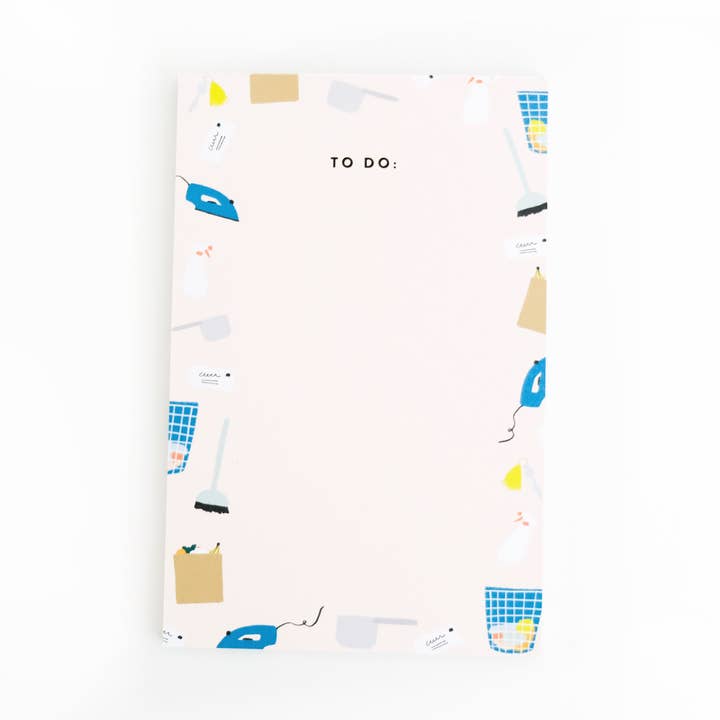 To Do List Illustrated Notepad for wholesale by Joy Paper Co.
