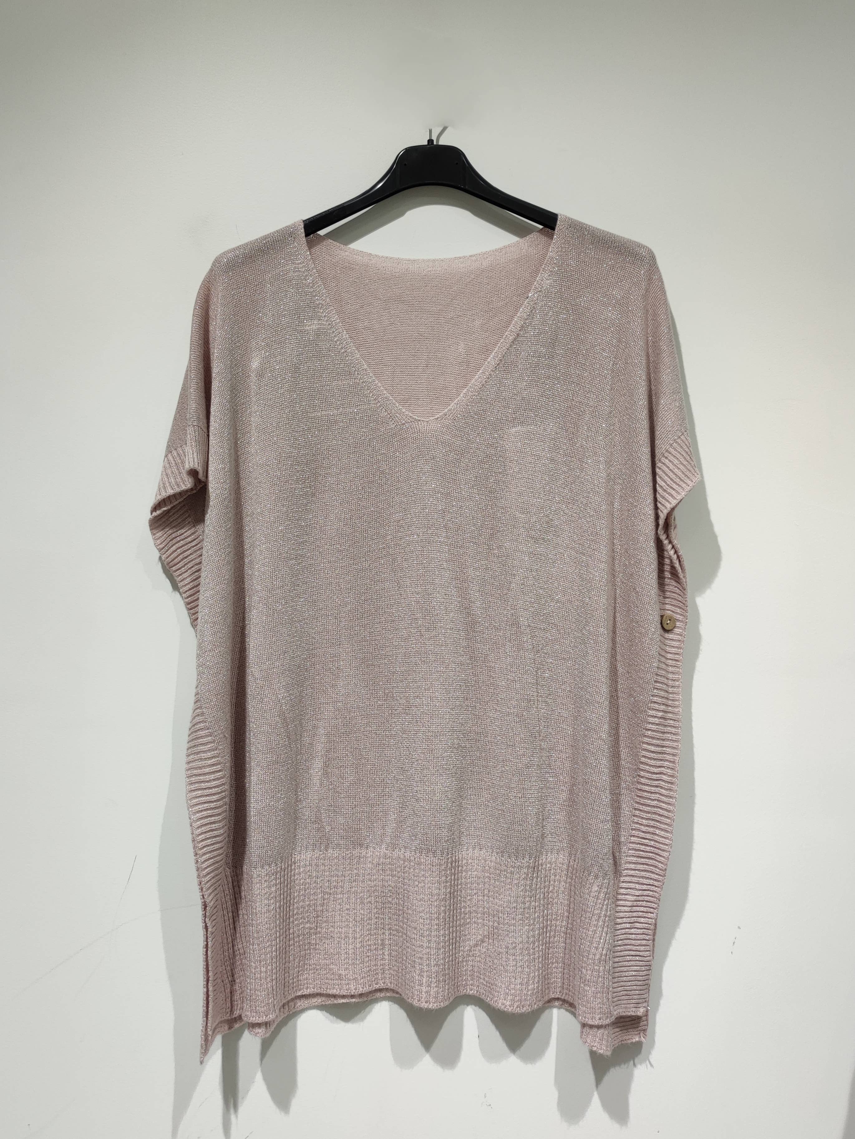 Pomelo paris – wholesale Knit top – Women's – MILA GT shiny tank top - PE258