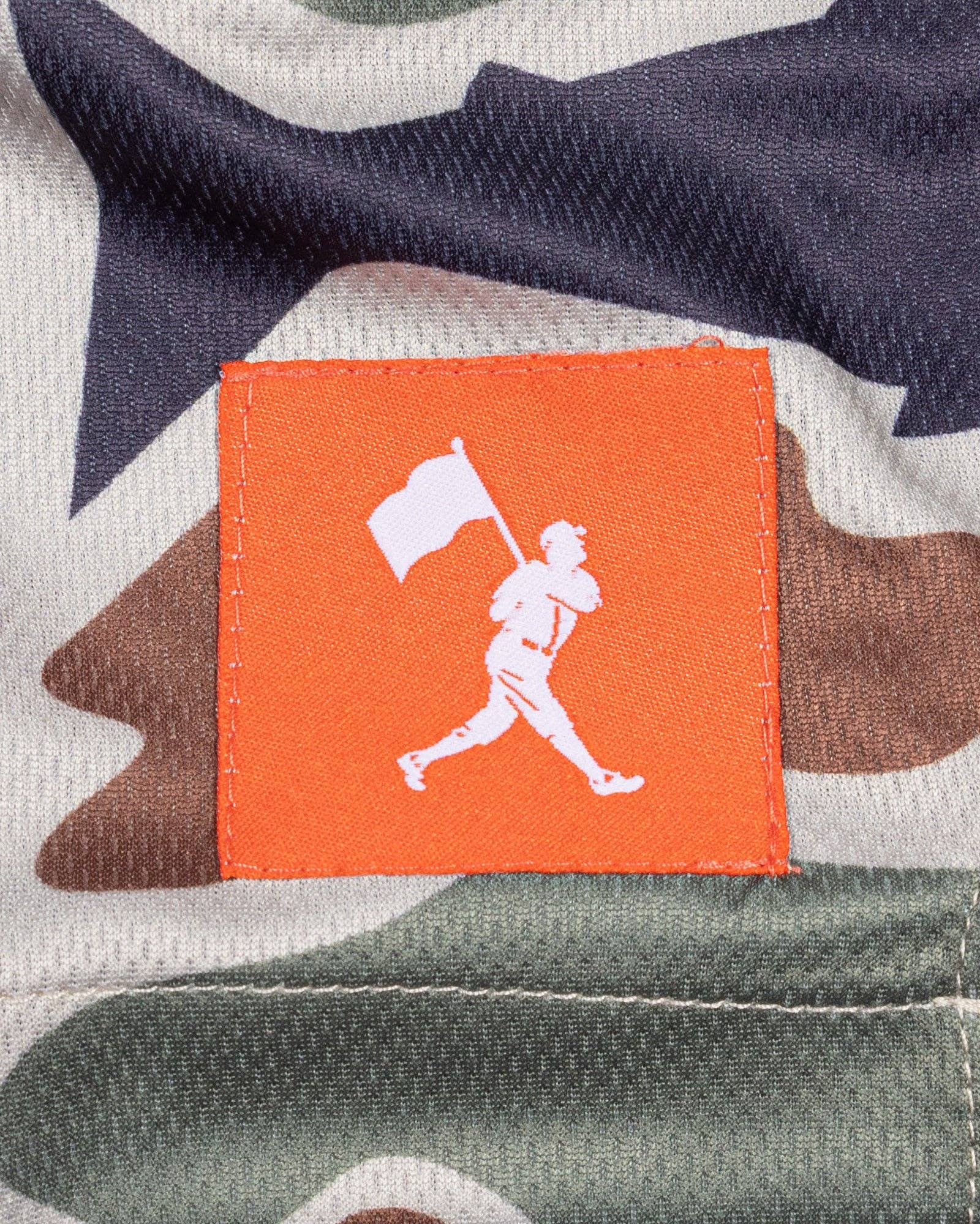 Baseballism - Venta al por mayor Pantalón corto -Niños - Pantalones Cortos de Malla de Aire Diamante Camo para Jóvenes del Club de Pesca Angler0