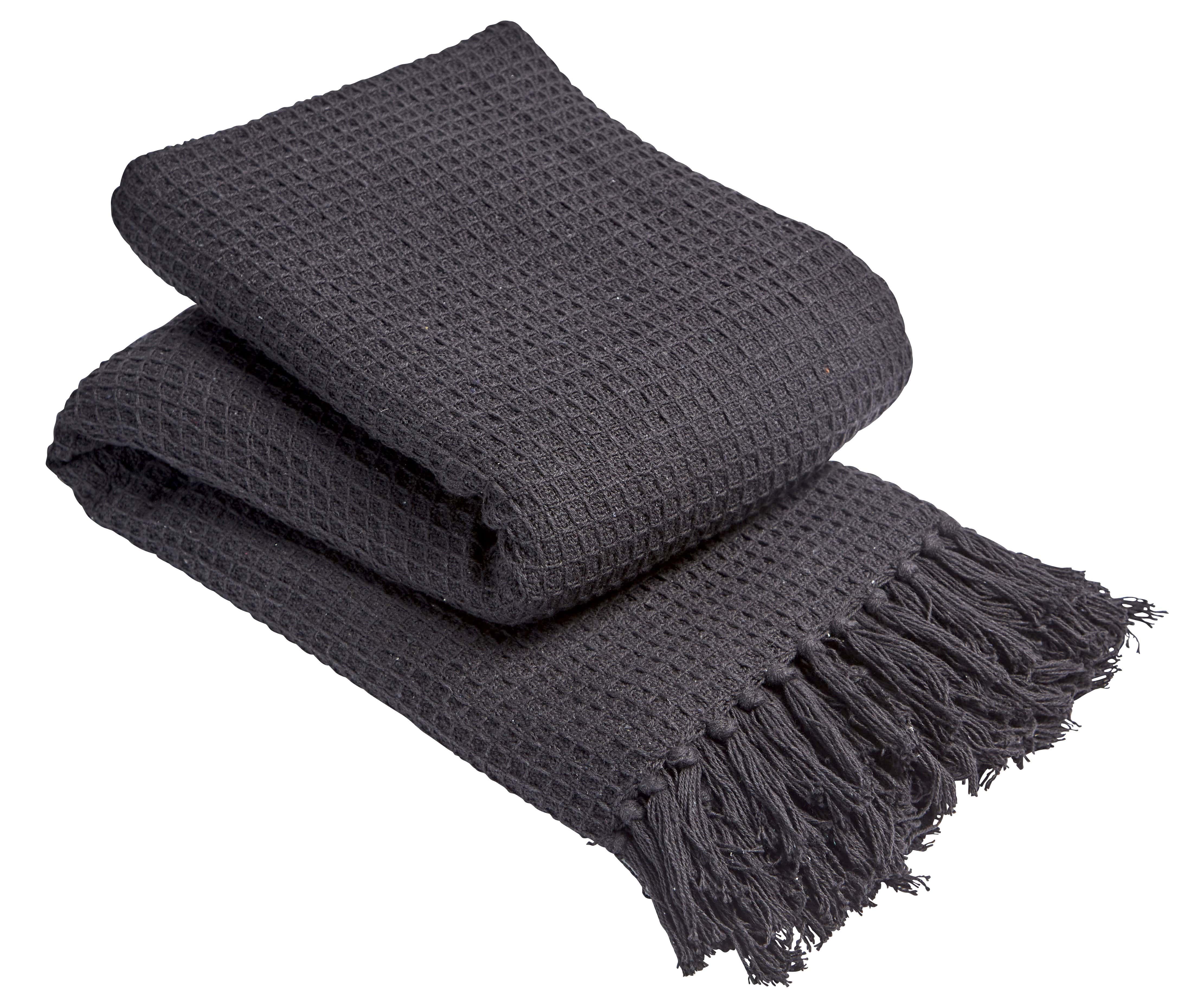 LOOMWORKS LTD – wholesale Throw blanket – Lisbon Pure Cotton Honeycomb Throw10