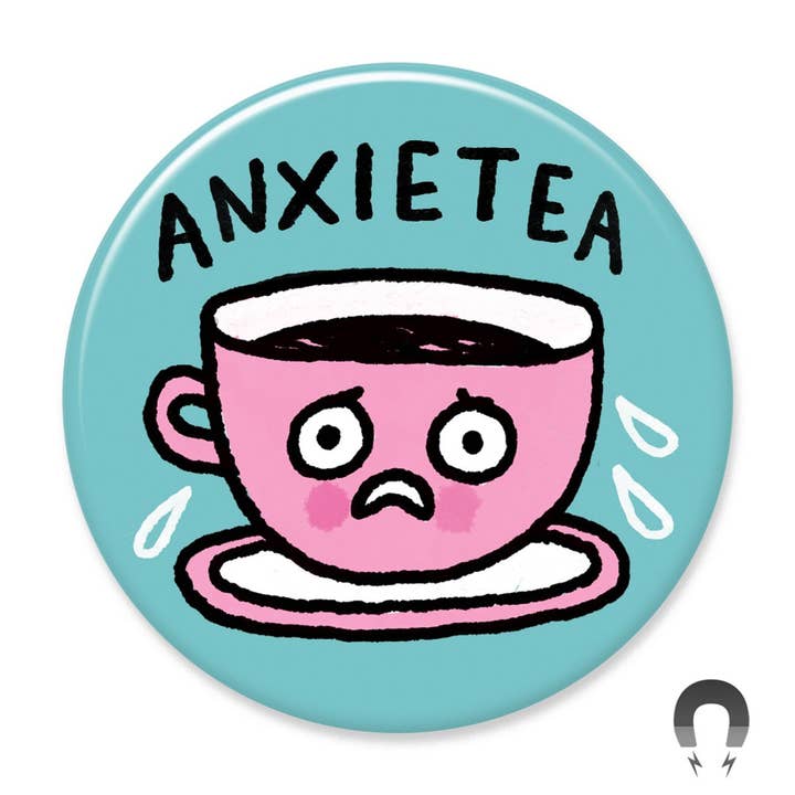 Anxietea Big Magnet for wholesale by Badge Bomb