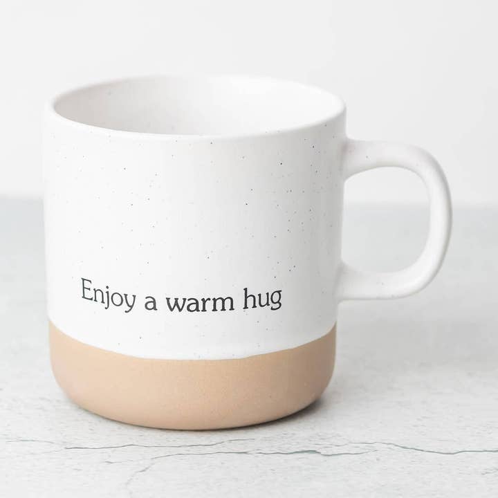 Enjoy A Warm Hug - Ceramic Mug - Hot Drink, Mother's Day and other Purchase Wholesale warm hugs. Free Returns & Net 60 Terms on Faire trending on Faire.