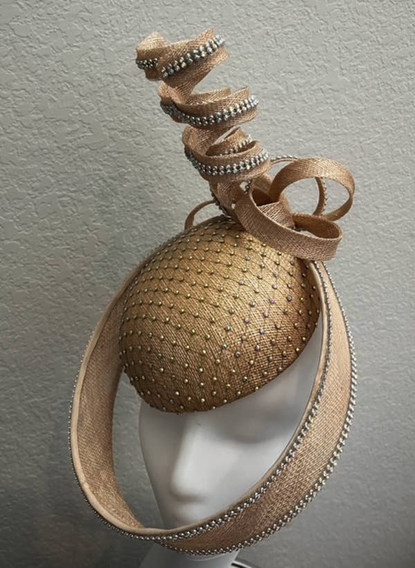 Rehoboth Hats - Wholesale Fascinator Hat - Women's - The Showstopper Sinamay Fascinator6