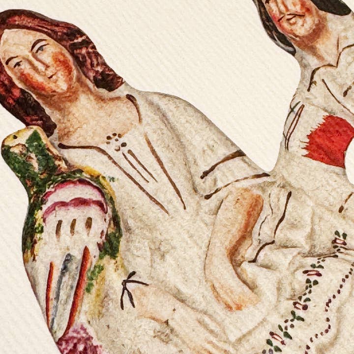 Canonbury Press - Wholesale Love Card - The Lovebirds Greeting Card | Birthday Card | Elegant Cards1