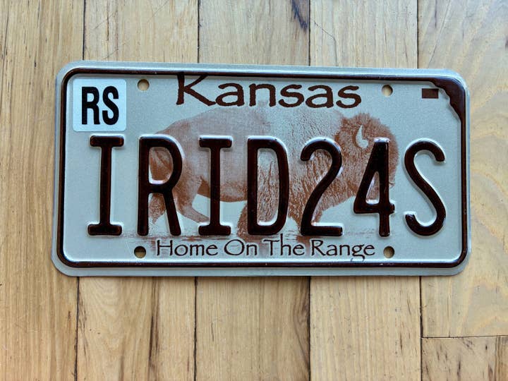 2010 Kansas Vanity License Plate for wholesale by RusticPlates