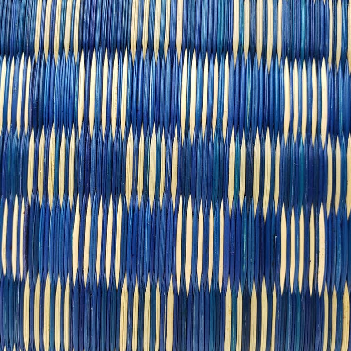 Baskets of Cambodia - Wholesale Clutch Bag - Women's - Mini Oval Collapsible Traveler Clutch W/ Handle & Strap11