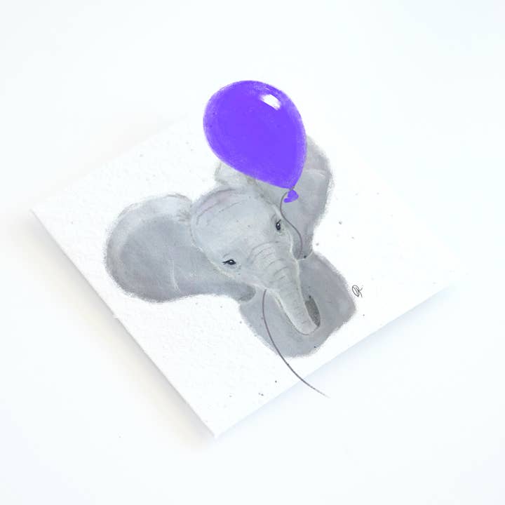 Cancelleria su misura per Baby Elephant/A basso spreco e fatta a mano per la vendita all'ingrosso da parte di Gabriella Rizzo Studio