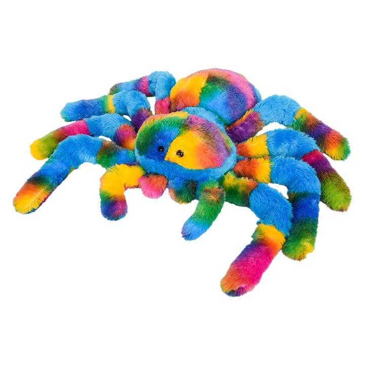 La Luna Bella - Toys - Wholesale Stuffed/Plush Toy - Kids & Baby - 13" RAINBOW SPLATTER SPIDER LLB Plush Toys1