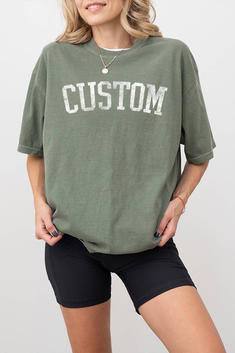 Illustrated Society - Wholesale Tunic - Women's - CUSTOM VINTAGE GRAPHIC OVERSIZED TEE2