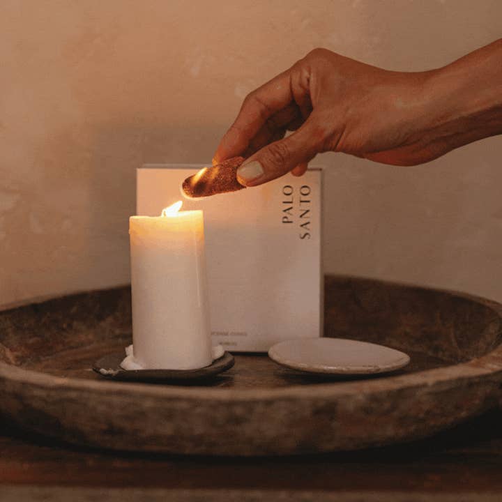 Cedar and Myrrh - Wholesale Incense - Palo Santo Incense Cones - Handmade in Ecuador (20 pcs)3