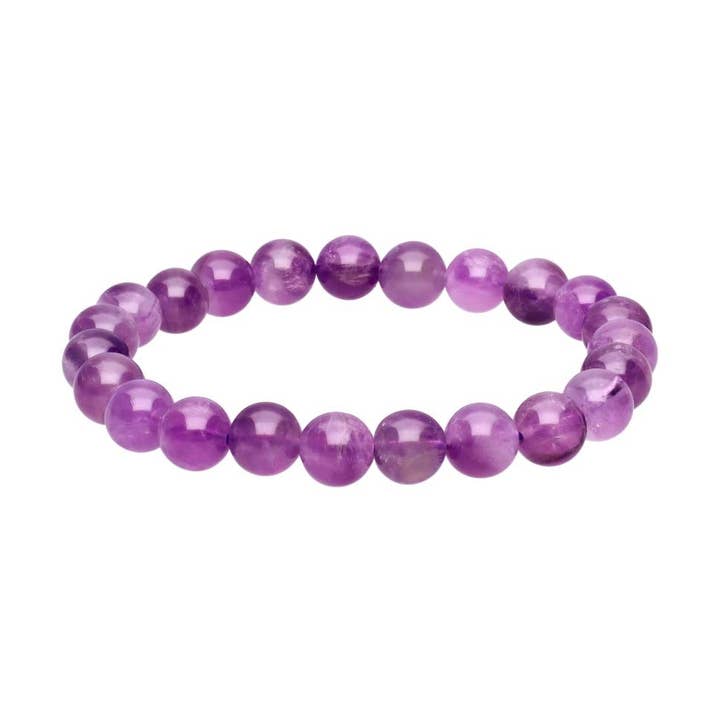 Amethyst Bracelet 8mm for wholesale by Vives de la Cortada S.L