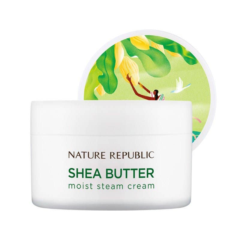 VIAI Beauty – wholesale Facial moisturiser – Nature Republic Shea Butter Steam Cream Moist (Normal, Dry Skin)