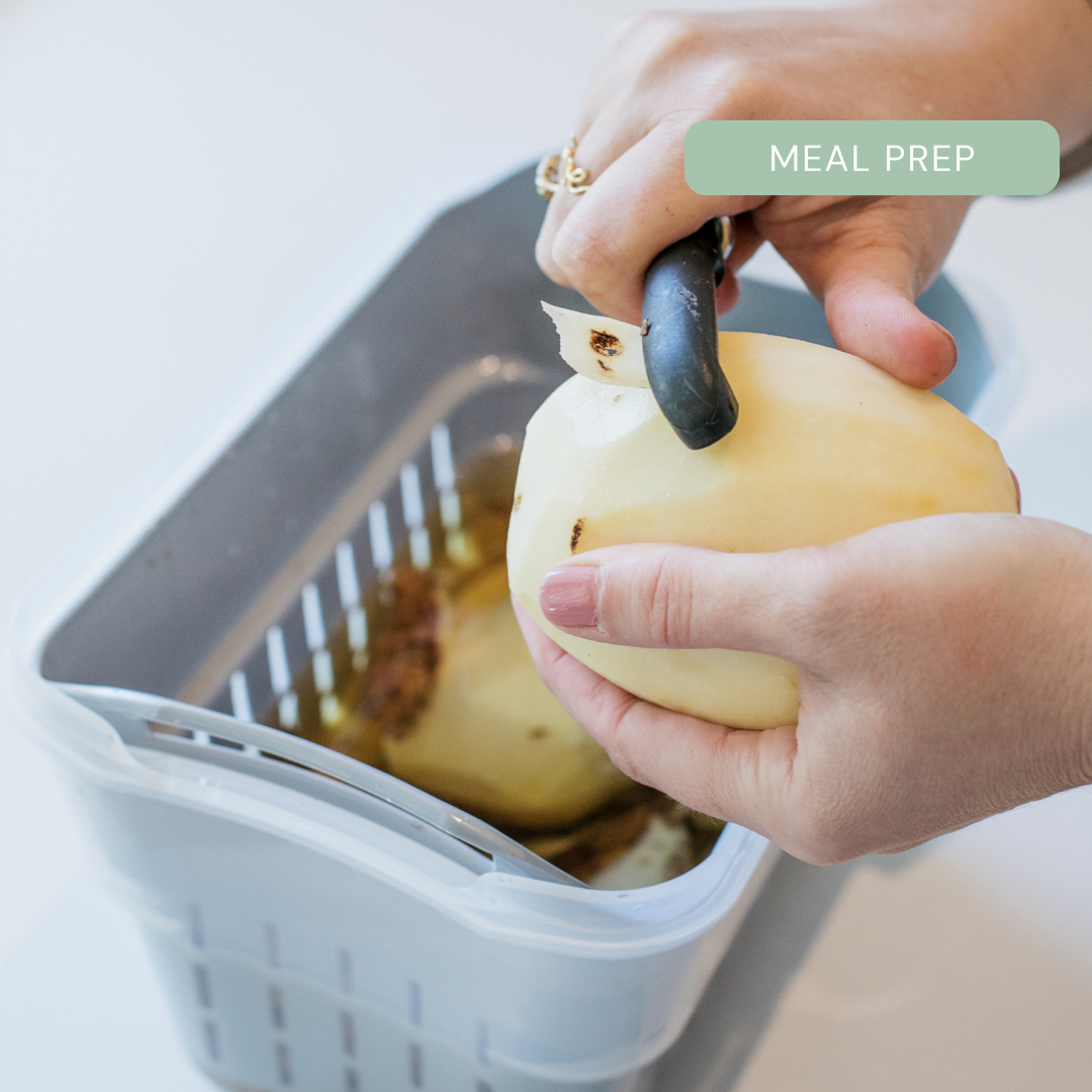 Strucket - Wholesale Laundry Basket - Strucket 4.5L Mini Strainer Bucket with Lid - 8 Pack - Sand5