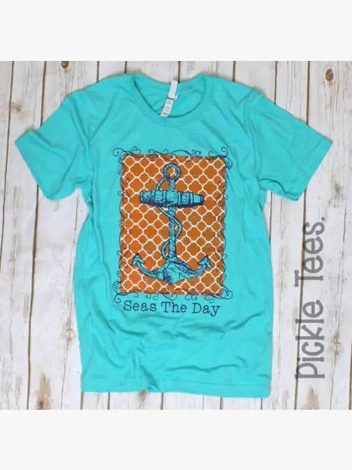 Seas The Day - Équipage pour la vente par Pickle Tees Wholesale