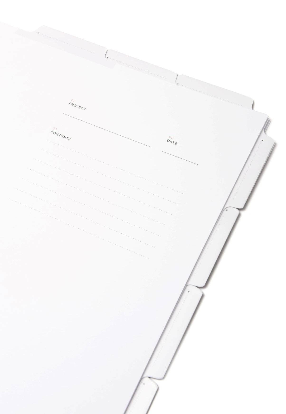russell+hazel - Wholesale Binder - Tab Dividers Signature Binder Insert3