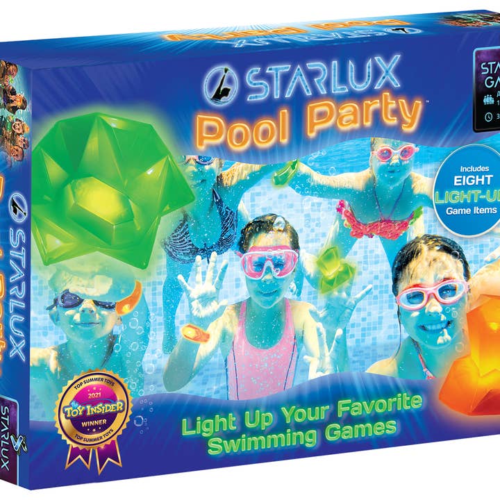 Pool Party - Glow in the Dark Pool Toys & Game Set for wholesale by Starlux Games