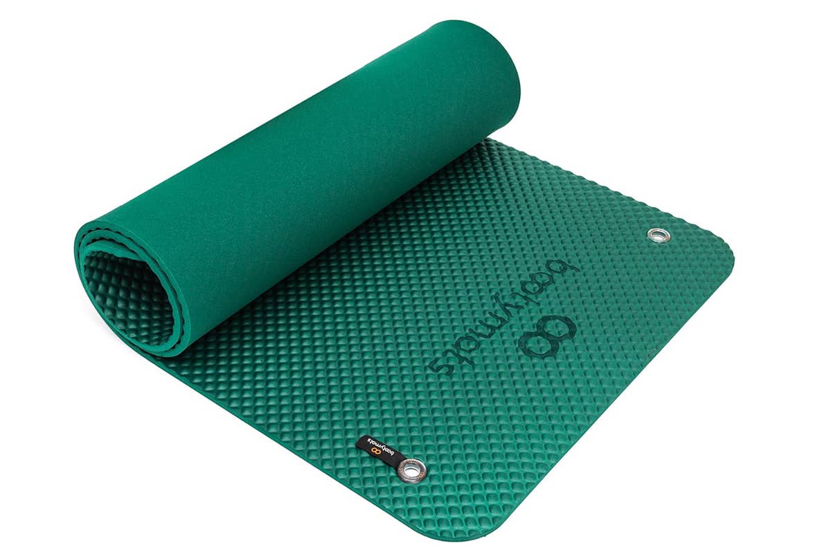 Bootymats - Wholesale Yoga Mat - Large padded pilates mat. Green2