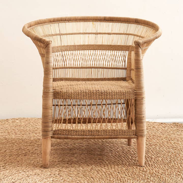 Silla tradicional de una plaza Malawi para venta al por mayor de Malawi Cane Canada