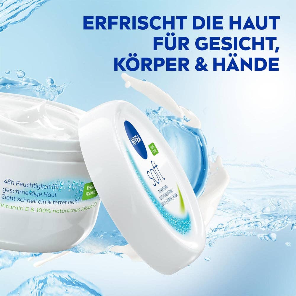 schutzoutlet - Wholesale Body Cream/Lotion - NIVEA Soft Refreshing Moisturizing Cream - 375 ml4