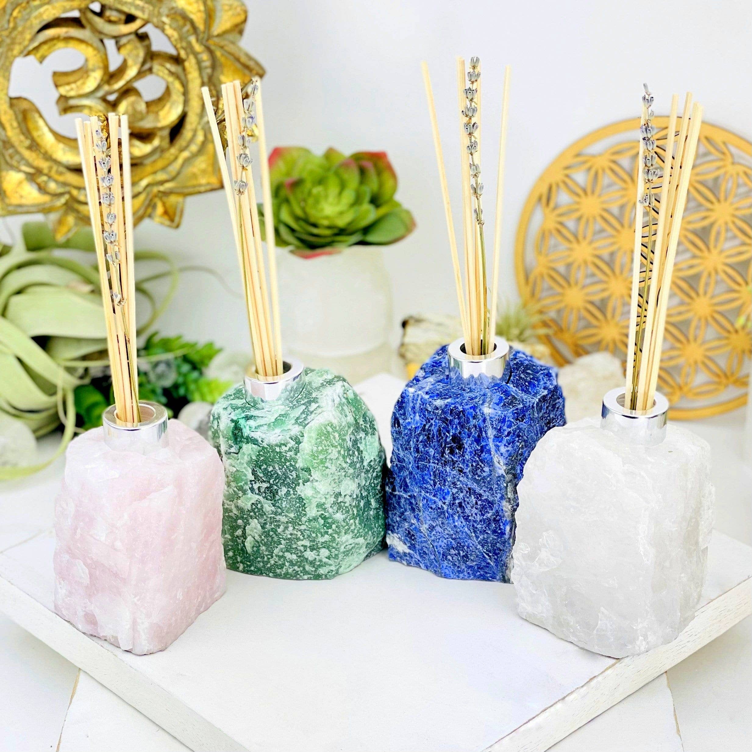Rock Paradise - Wholesale Reed Diffuser - Rough Stone Crystal Diffuser Bottle 6
