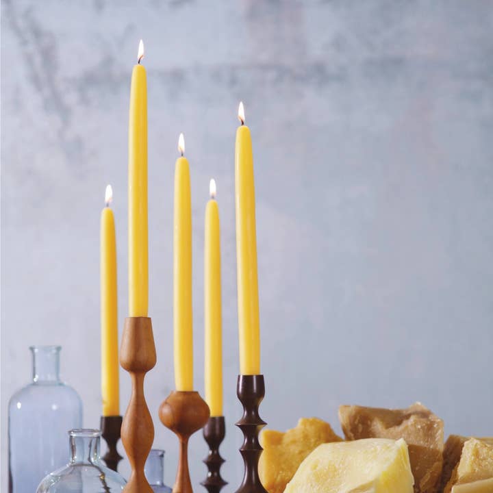 Big Dipper Wax Works - Wholesale Tapered Candle/Candlestick - 100% Pure Beeswax Tapers