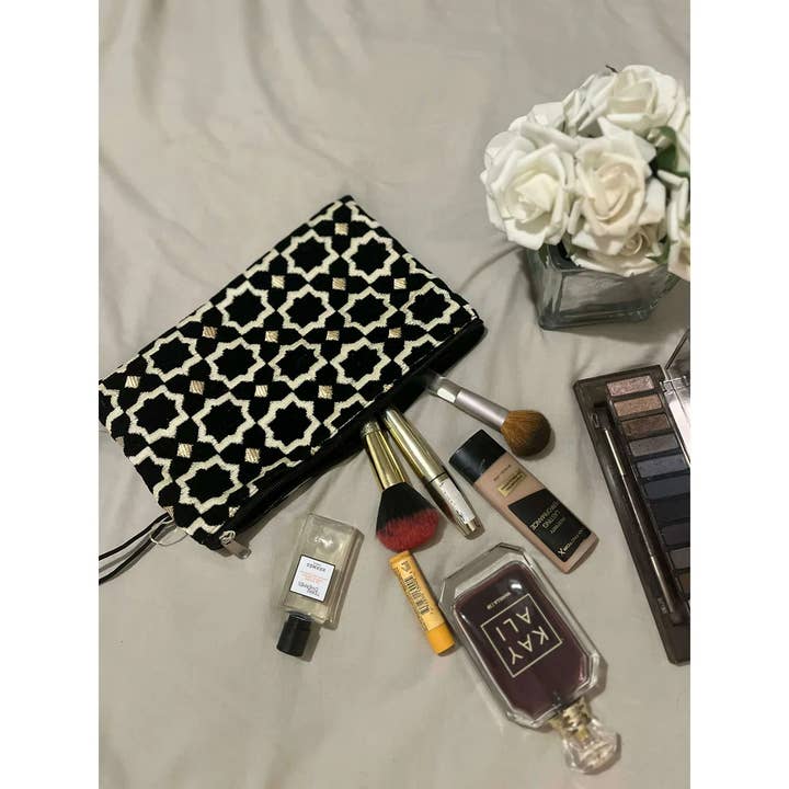 Moroccan Natural bazaar - Wholesale Makeup/Cosmetic Bag - Moroccan Ziliji Make Up bag, Cosmetic bag, Travel Toiletry7