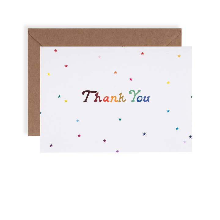 Rainbow Stars Thank You Box Set for wholesale by Adelfi