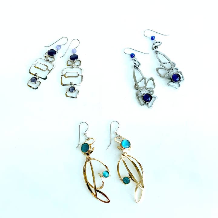 Christophe Poly / Crono Design - Wholesale Dangle Earrings - EARRINGS (Y) - Wire Hook Earrings
39