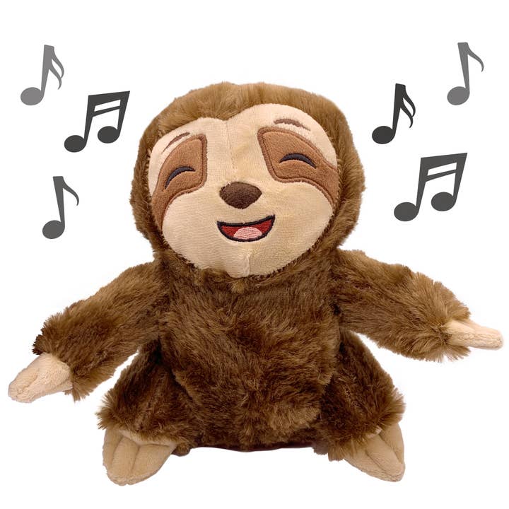 Sense of Calm – wholesale Stuffed/plush toy – Kids & baby – Sense of Calm Cute Musical Sloth Plush Toy 20cm