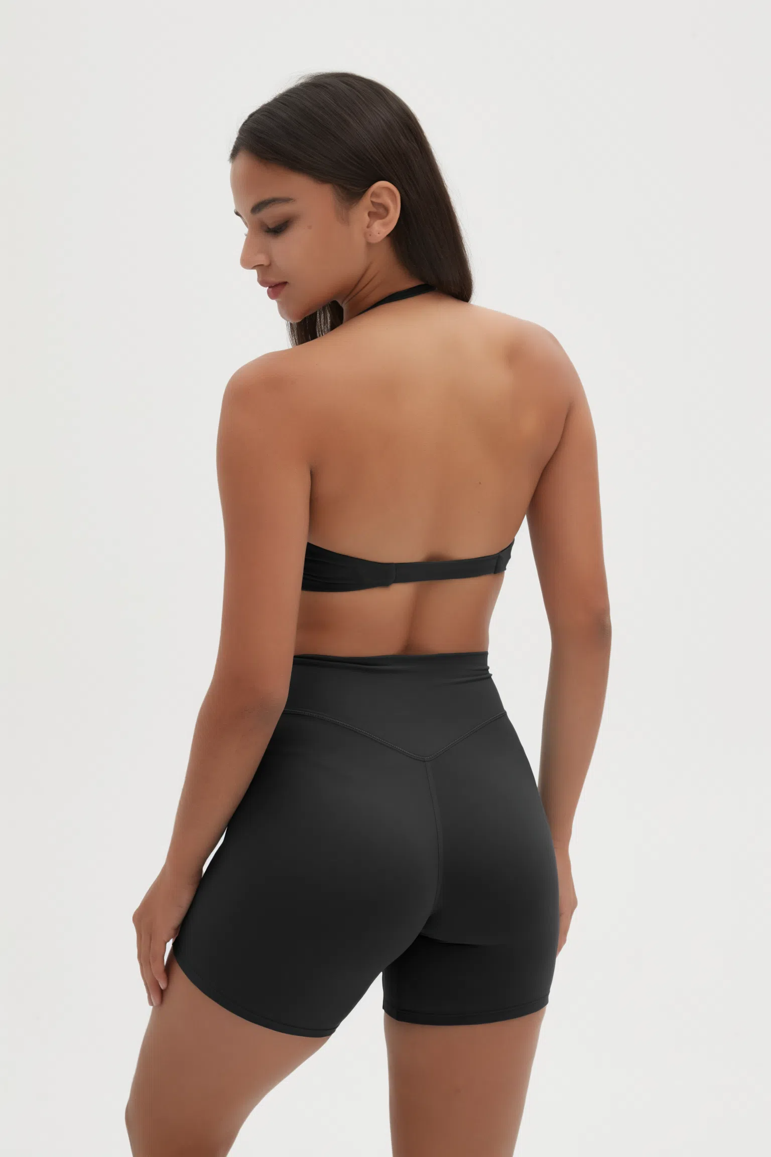 Mantra Active - Wholesale Activewear Set - Women's - Chloe Twist Front Sports Bra & Shorts Activewear Set 12