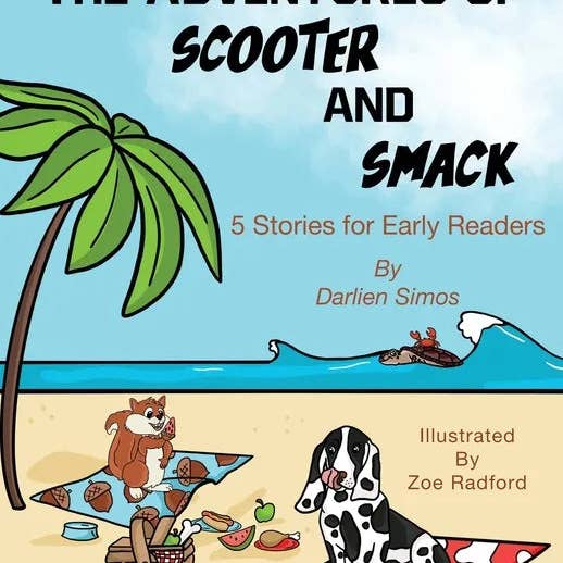 Books by splitShops - Wholesale Early Reader Book (6-8) - The Adventures of Scooter and Smack: 5 Stories for Early Readers - Paperback