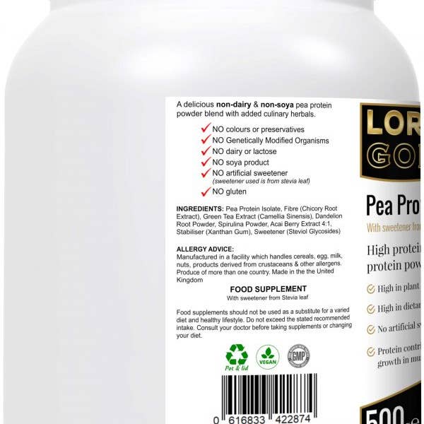 LordeGold - Wholesale Protein/superfood powder - Pea Protein Powder2